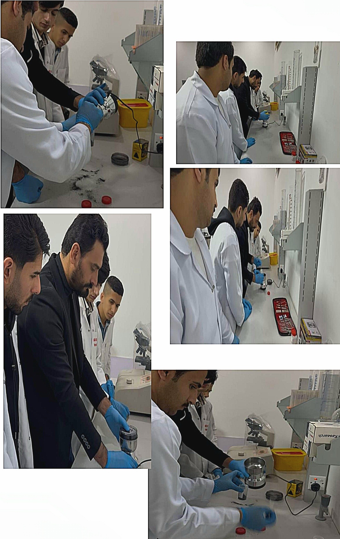 كلية العلوم جامعة العين العراقية تقوم بتنظيم نشاط علمي عملي